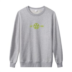 2021春秋季日系新款潮流印花男纯棉圆领青少年卫衣班服男P35图片