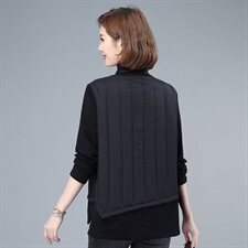 2020冬季新款拼接休闲宽松上衣舒适保暖卫衣，女装卫衣/绒衫，叶笙衣