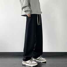 日系秋冬新款牛仔裤男宽松直筒潮牌港风潮流百搭长裤子特P30，男装牛仔裤，星座205-1