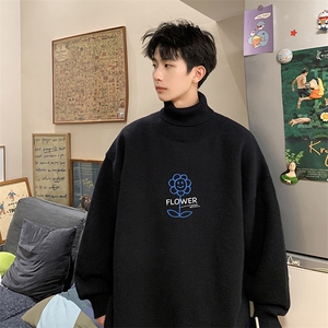 控68高领毛衣男士大码内搭毛线衣男 GM45274-P45加绒款-P65图片