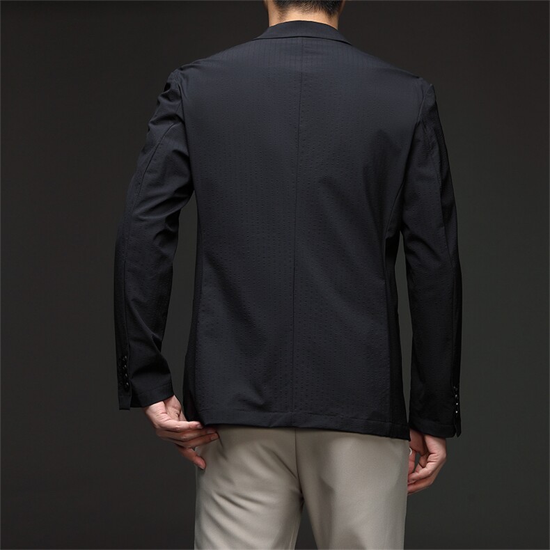D332703男士2023年春季新款长袖西服休闲青年夹克品质西装单西,男装西服,电商B360