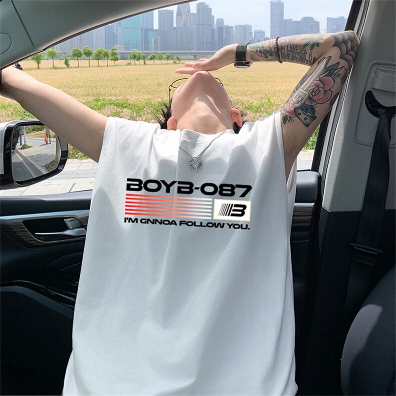 可48小时发货支持抖音得物来样二开240克重磅美式纯棉背心无袖t恤，男装背心/马甲，电商A486-1