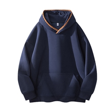 新品撞色卫衣2025秋季时尚百搭款男宽松连帽打底衫潮HH9122，男装T恤，星座1206（原A206）