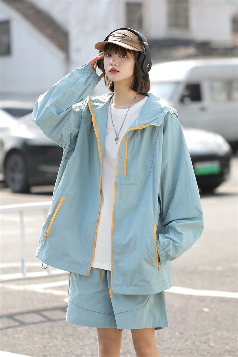 情侣防晒服单件上衣,女装防晒衣,星座1106-2（原1111B）