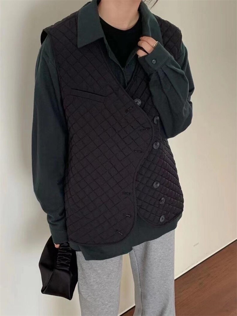 压格马甲，女装马甲，卡薇尔