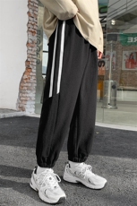 2025春夏季新款男士宽松束脚青少年百搭休闲卫裤K9165P35，男装休闲裤，电商B226-2（原B217-2）