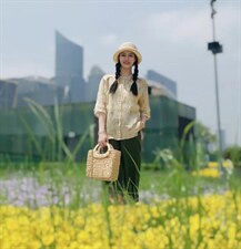 纯苎连衣裙小衫裤子裙子衬衣 时尚风 风淑女风休闲风，女装连衣裙，川哲