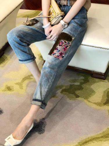 2121春装重工牛仔裤，女装牛仔裤，柚格