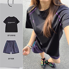 网图户外机能运动速干透气短袖夏季凉感男女情侣款T恤骑行服特P25，男装T恤，电商C306-1