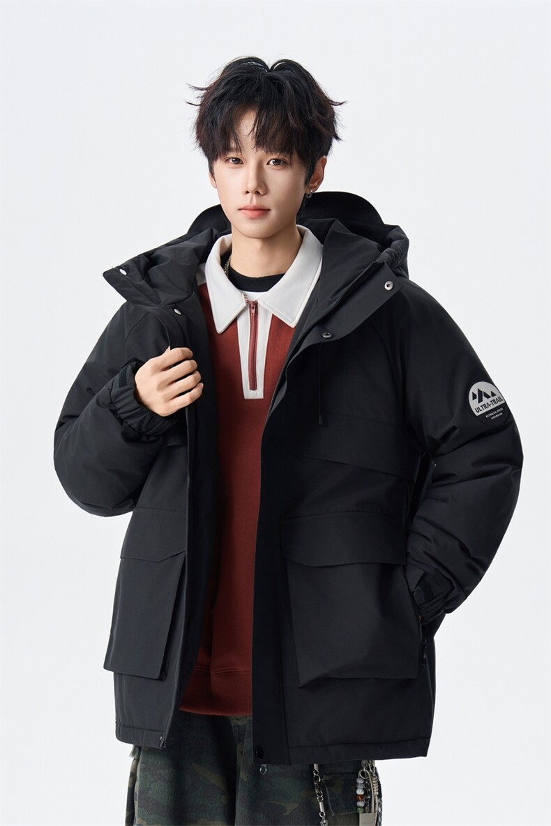 冬季羽绒服男款户外工装休闲情侣加厚保暖外套XZ309Y95707P248,男装羽绒服,星座309（原A406）