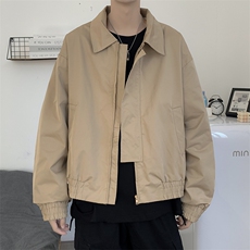 大量现货秋款男夹克短款工装韩版休闲拉链百搭外套JK27P55，男装夹克，星座1013-1