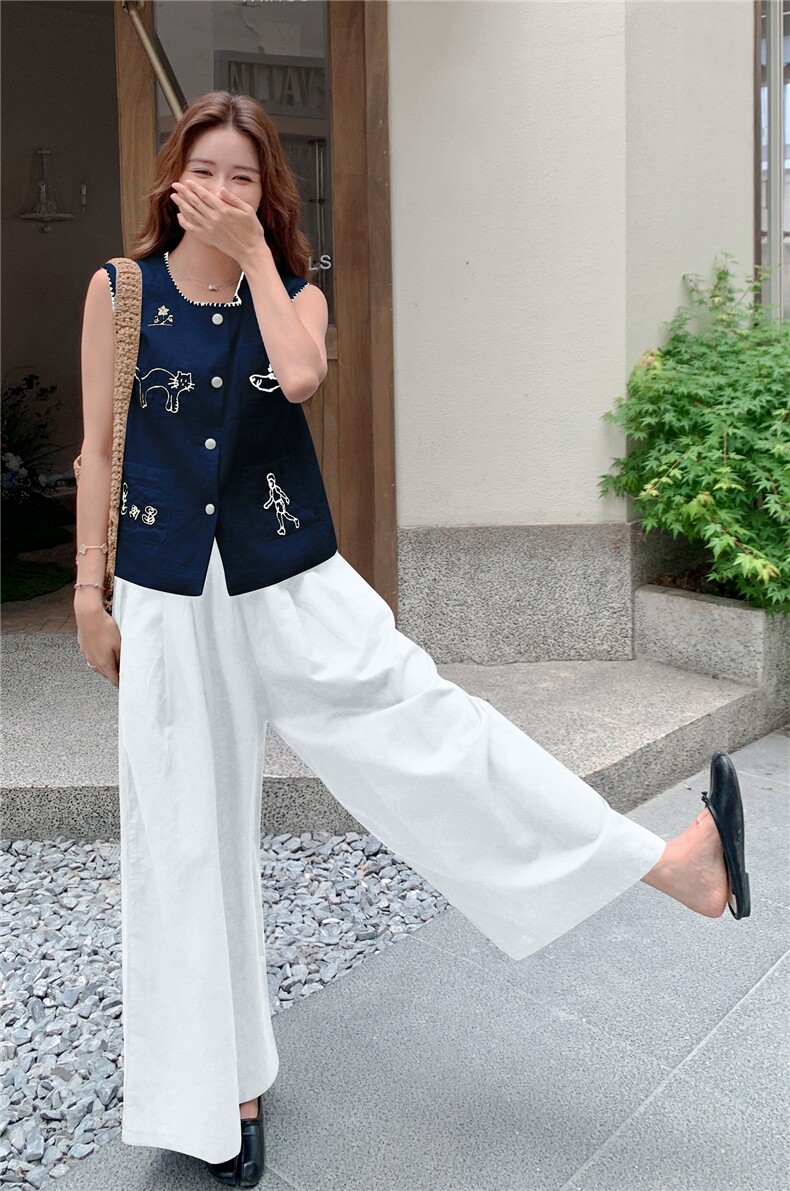 现货新增色绣花套装2C299-P165－K228,女装套装/套裙,2C299