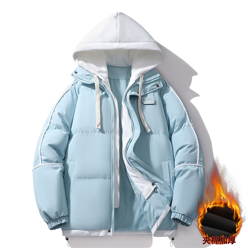美式棉服男女冬季2025新款加厚冬装棉衣假两件潮牌外套MY0888-P82,男装棉衣,星座610（原A335）
