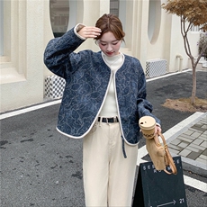 新品大货好数据定制提花外套6835-P185控298，女装短外套，2C196