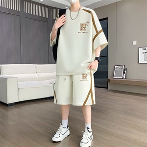 6192-P50 新款2025男士休闲时尚运动套装图片