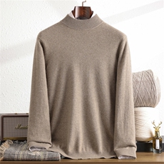 2025年秋季青春流行半高领男半高领，男装羊绒套衫，暖思纯羊绒