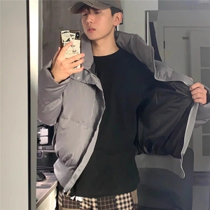 【有货】DMY215-P90重磅短款棉衣男秋冬季美式加厚棉服面包服保暖图片