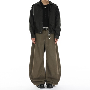 xz905-2-Z095# P65-（控98）美式高街弯刀水洗休闲牛仔裤，男装牛仔裤，星座905-2