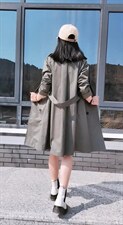 休闲风衣，女装风衣，艾菲尔服饰