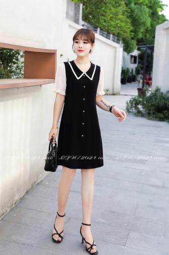 简约大气连衣裙，女装连衣裙，莲佳妮