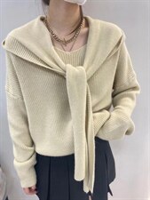 【现货】2021秋冬档口休闲带帽毛衣针织衫，女装针织衫/毛衣，HuHu