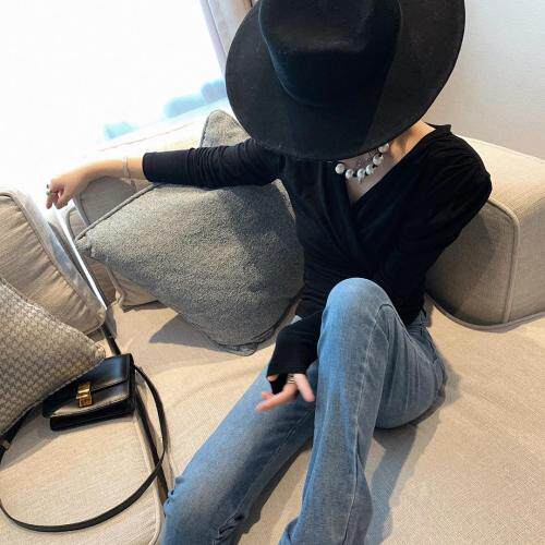 8970泡泡肩上衣，女装，XTZ style