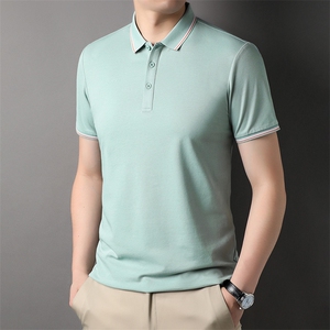 polo衫纯色短袖T恤男打底衫夏季休闲青年体桖内搭上衣男士半袖t恤图片