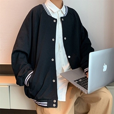 F671P30春季帅气棒球服男生秋季外套男春秋潮流宽松克开衫褂子，男装夹克，星座512-6