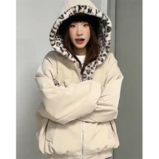 冬季美式座山雕连帽毛领棉衣男女宽松保暖夹克棉服MY8228，男装夹克，星座1116A（原606A-3）