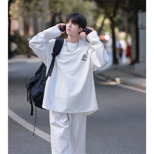 2025秋季恐龙小标男士套装班服TZ71/P78控108 (上衣P58 裤子P58）图片