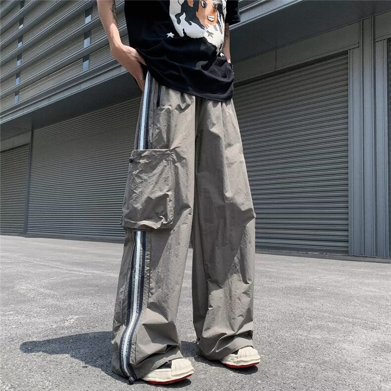 夏季长裤直筒男工装裤时尚潮牌休闲裤青春流K1167-P40,男装休闲裤,星座1109-3