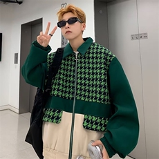2024新款小香风外套春秋季美式复古潮牌夹克棒球服WW52-P70，男装夹克，星座1109-3