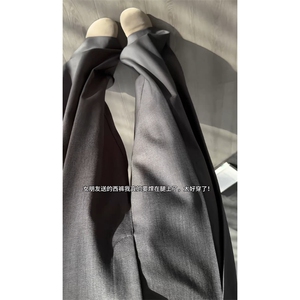 2026 春季新款 内景美式打褶廓形西裤M-5XL HK26013-特P35图片