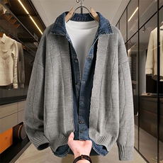 M659-特P85秋款开衫毛衣男针织衫外套，男装针织衫/毛衣，电商D310B