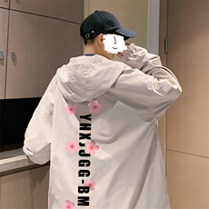 ！港风风衣男短款长袖夹克男休闲外套男上衣男DJK292-P45，男装夹克，电商B371