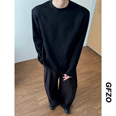 【网图慎用】结构拼接320克华棉卫衣果冻棉垫肩W981/特P20，男装卫衣，电商A094