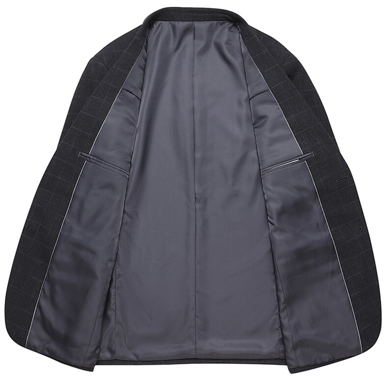 2021休闲商务西服套装爸爸装中老年西服上衣外套MNSA1579-P290,男装西服套装,电商B212（原钱塘6029）