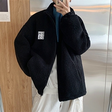 MY201-P110立领羊羔毛棉衣加厚夹棉男棉服，男装棉衣，星座1408-1