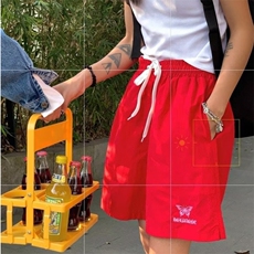 美式复古运动短裤夏季男女休闲中裤潮薄款篮球速干五分裤ins潮，男装牛仔裤，星座506A