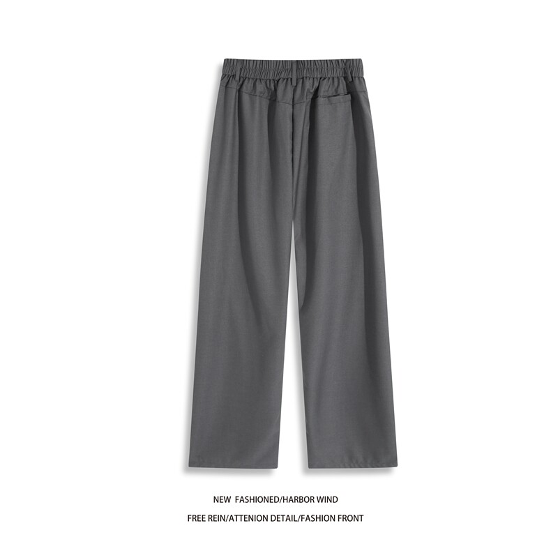 抖音品质春季新款美式高街高街宽松弯刀西裤B315-K25672-p65控88,男装西裤,电商B315