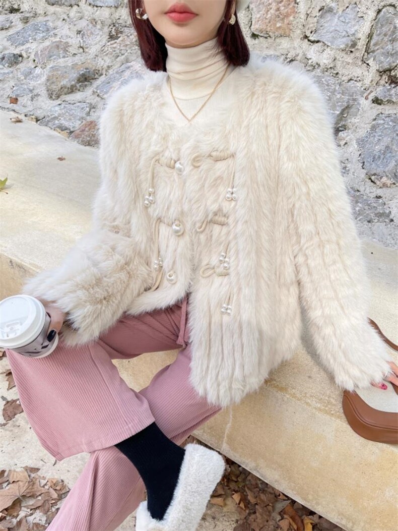 环保皮草外套，女装皮草，伊妹儿