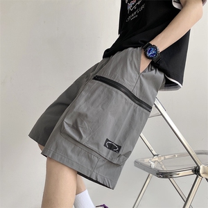 2025夏季新款美式高街工装裤短裤潮男休闲裤五分裤DK1372-P45控68图片