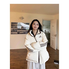 1506-1/M80661/P69橘子树在哪儿韩系三杠拼色棉服外套男女同款，男装棉衣，星座1506-1