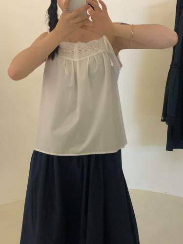 夏季新款清爽韩系吊带上衣，女装背心吊带，Here Bella(5F)