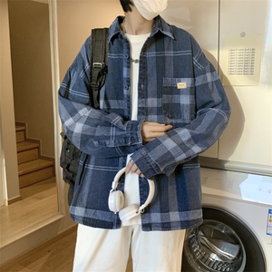 长袖衬衫男港风潮流C0012P30图片
