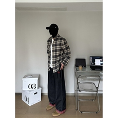 高质量美式翻遍阔腿牛仔裤ZK0243-P55，男装牛仔裤，星座313A(原308A-2)