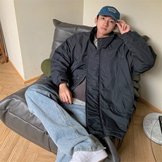 网图日系复古简约机能风立领棉衣防风保暖棉袄A025-SY1512-P78，男装棉衣，电商A025