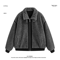 平铺~高品质冬季美式加厚毛绒棉衣外套E118/P198，男装棉衣，电商B331
