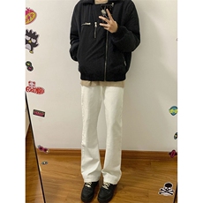 B221美式ins高街加绒加厚牛仔裤LK23010-P60控78加绒P70控98，男装牛仔裤，电商B221