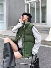 冬季新款羽绒马甲，女装马甲，飞飞鱼